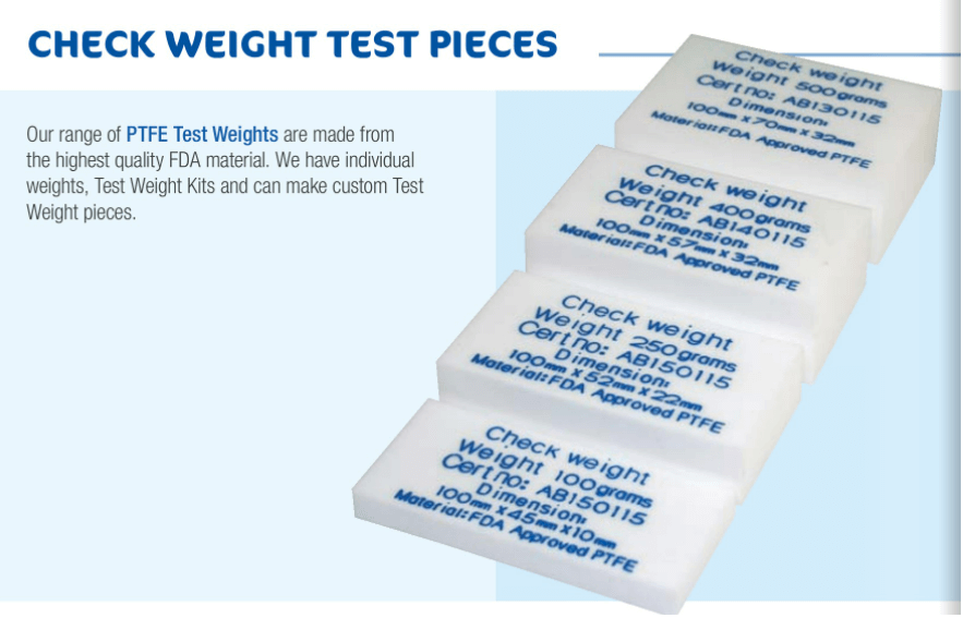 砝碼 (重量檢測機/重檢機檢測專用)- 校正標準件- 產品照片- 隆典科技