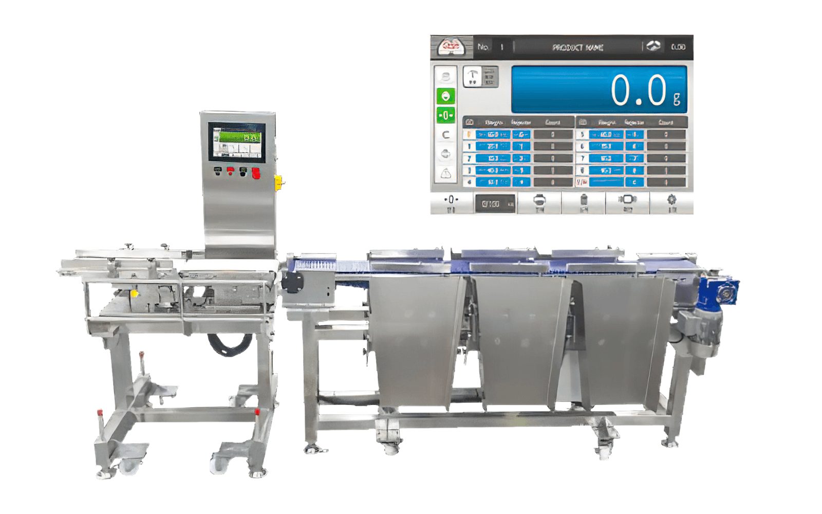 重量分選機 FAC-5900 W-Series 產品機型- 隆典科技