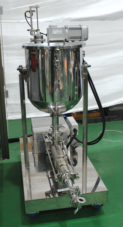 液體高速單邊包裝機 HSL-101- 計量儲料筒- 隆典科技