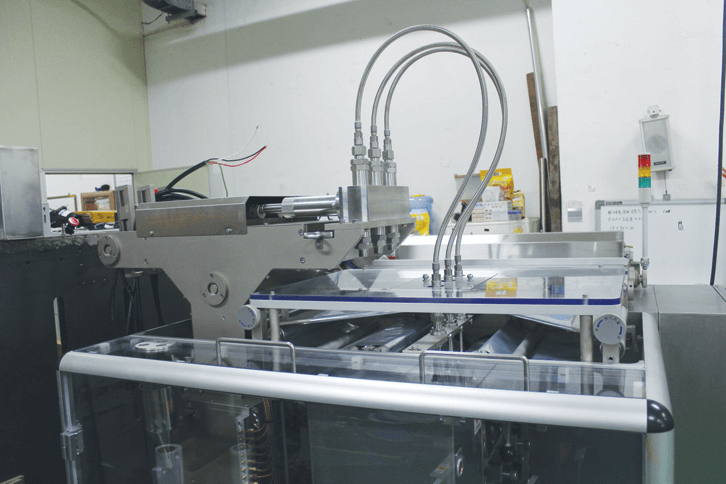 液體包裝機 HSL-201- 充填機構 Filling- 隆典科技