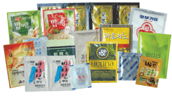 粉末/顆粒包裝機 HSP-101 - 實際產品範例- 隆典科技