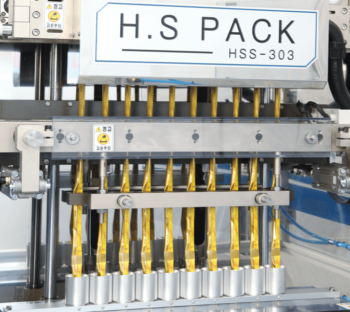 粉末/ 顆粒條狀包裝機 HSS-303- 實際照片- 隆典科技