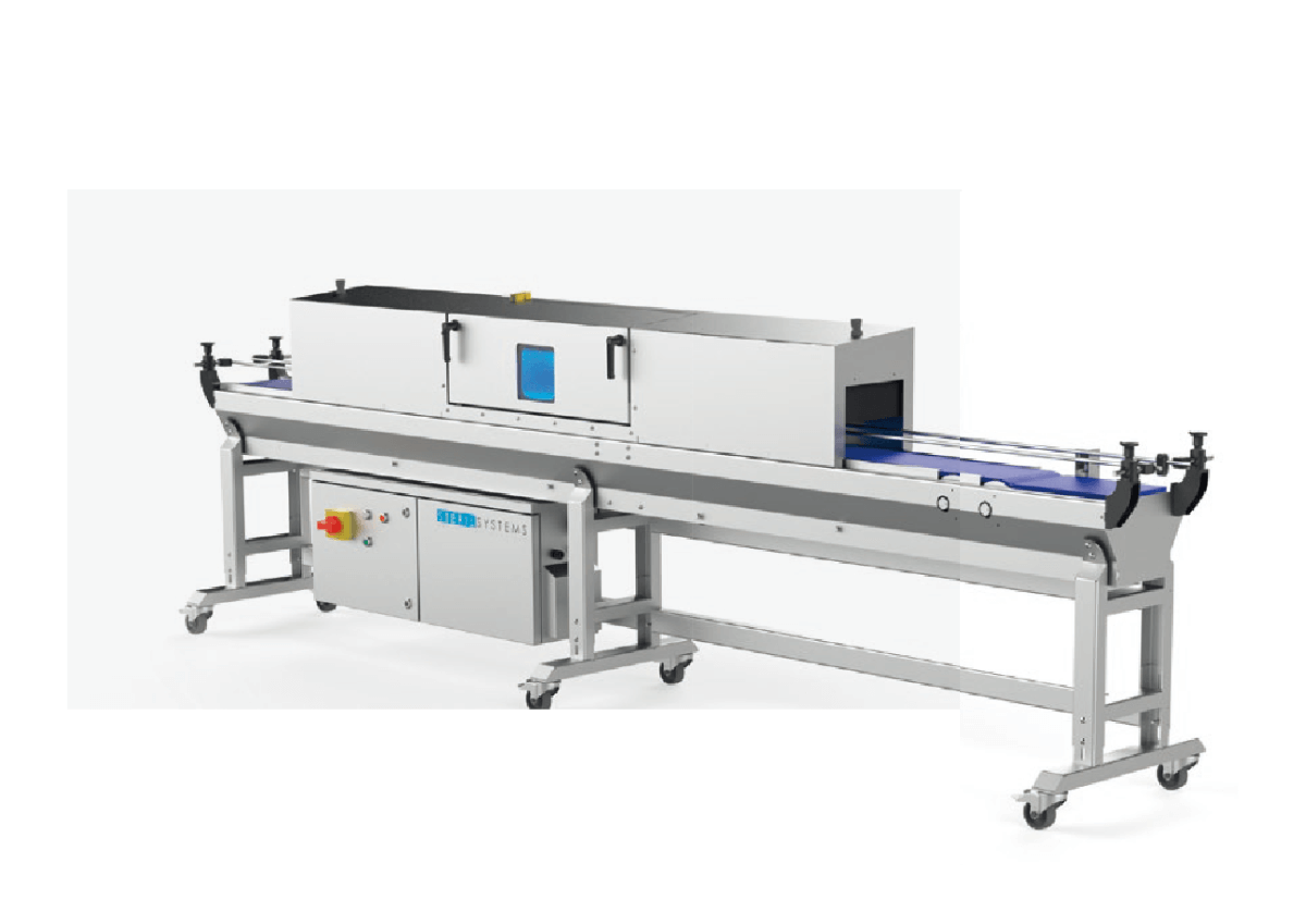 紫外線通道式瓶子殺菌輸送機 DDE300–810- 產品機型- 隆典科技