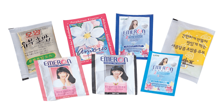 粉末顆粒三面封/條式包裝機 HSP-606- 實際產品範例- 隆典科技